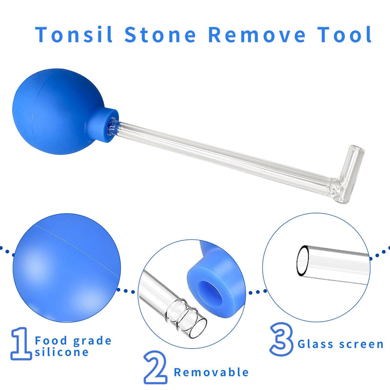 Tonsil stone remover for removing tonsil stones, removing tonsil stones, tonsil stone remover, tonsil stones, tonsil stone cupping glass, cupping glass for tonsil stones made of borosilicate glass - NewNest Australia