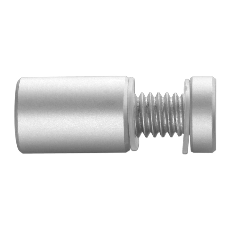Aluminum Sign Standoff,1/2" x 3/4",Silver Aluminum,Acrylic Standoff Mounting Hardware, for Glass Panel, Acrylic Panel,Pack of 4 Silver 1/2" x 3/4" - NewNest Australia