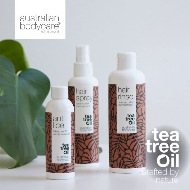 Head Lice Set With Tea Tree Oil - Ultimate Solution To Lice And Npillowcase Fall With Conditioner, Hairspray And Anti Lice Treatment - Suitable For All Hair Types - NewNest Australia