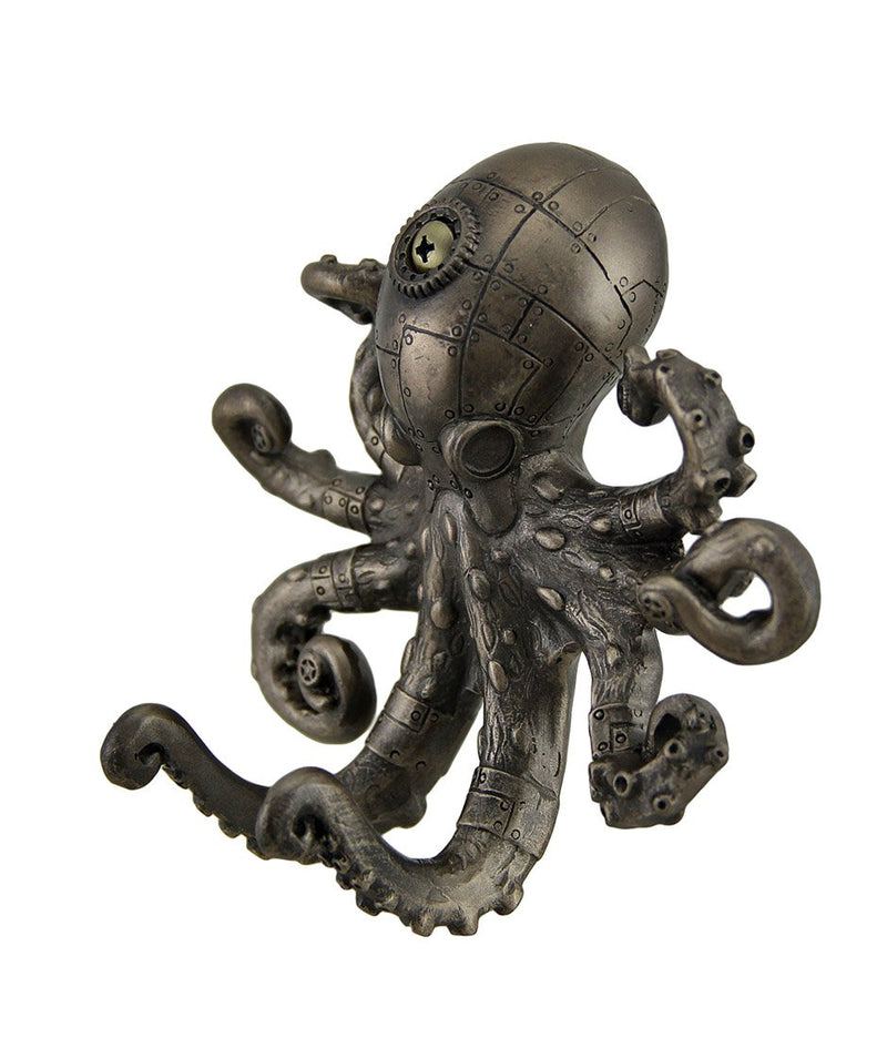 NewNest Australia - Veronese Design Antique Bronze Finish Steampunk Octopus Wall Hook 