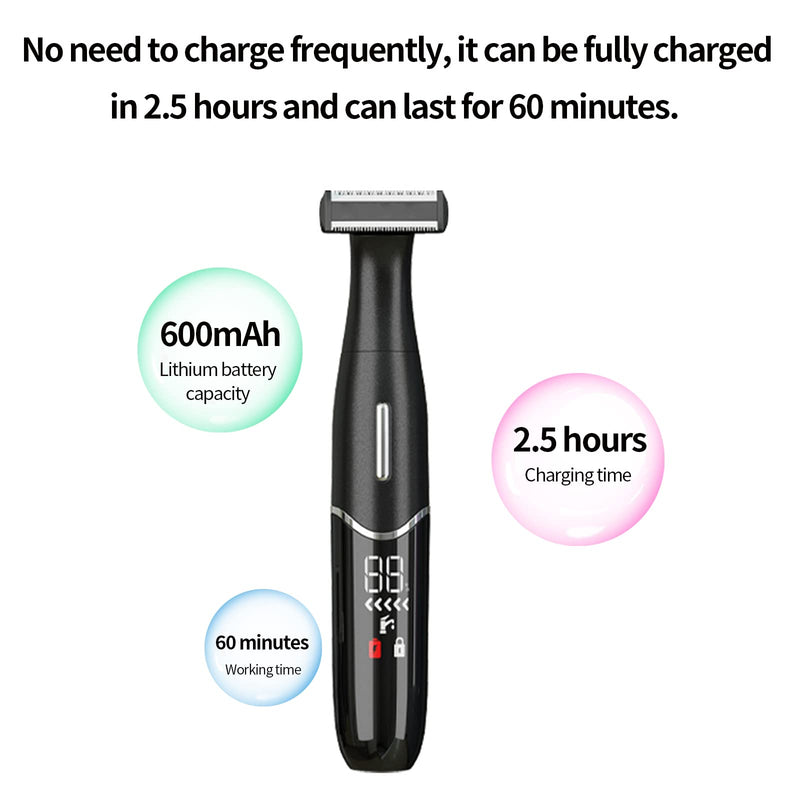 Obest Nose Hair Trimmer, Nose Hair Trimmer, Ear Hair Trimmer, 4 In 1 Usb, Professional Painless Ear Hair Trimmer For Men And Women, Body Or Face Razor, Ipx7 Waterproof - NewNest Australia