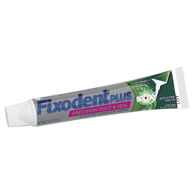 Fixodent Control Denture Adhesive Cream Plus Scope Flavor 2 oz (Pack of 4) - NewNest Australia