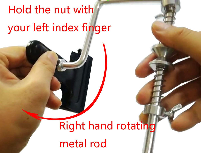 SLMOZKA Fishing Line Spooler Silver Reel Winder Spool Tackle Winder spooling Station Winding System Ultimate Line B-With Clamp - NewNest Australia