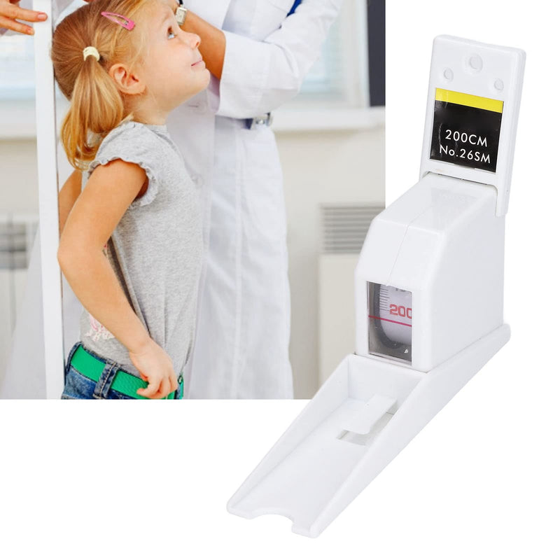 200cm Stadiometer Wall Mounted Growth Measuring Height Ruler Rolling Ruler for Adults Kids Rolling Ruler Altimeter Retractable Tape for Home Use - NewNest Australia