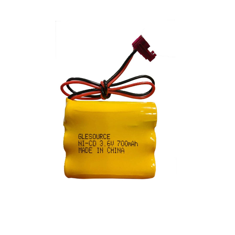 GLESOURCE 3.6V 700mAh Ni-CD Battery Pack Replacement for Sure-Lites 026-148 026148 Exit Sign Emergency Light SL-026148 SL-026-148 SL026148(2 Pack) 2PCS 3.6V 700mAh battery - NewNest Australia