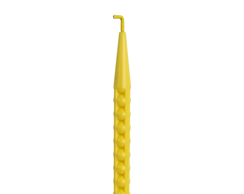 Jonard Tools JIC-22035/10 Yellow Nylon Insulating Probe Pick Spudger with Insulated Wire Hook, 7" Length (Pack of 10) Insulated Probe Pick (P/10) - NewNest Australia