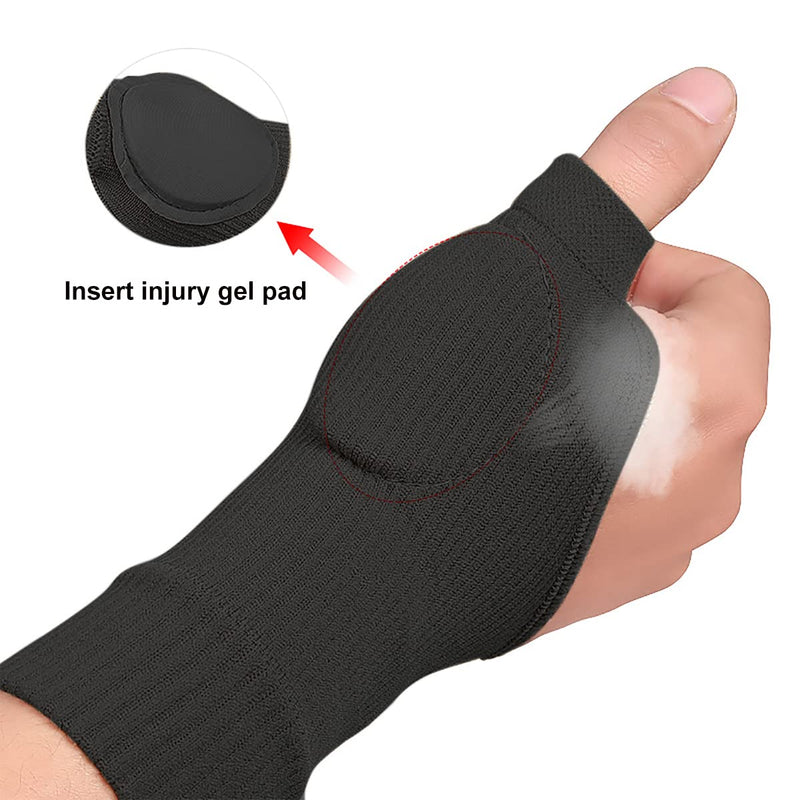 Therapy Arthritis Compression Gloves, Fingerless Glove with Gel, Comfortable Carpal Tunnel Splint for Relieving Pain in Hand, Wrist, Thumb and Joints - NewNest Australia