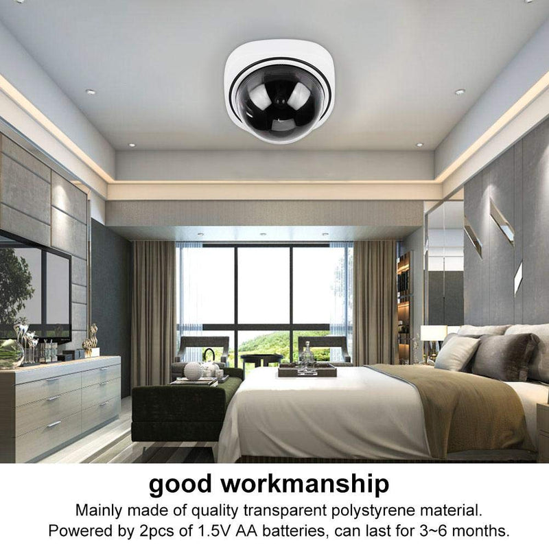 Outdoor Indoor Fake Camera, Wireless Home Security Dome Simulated Camera Video Dummy Surveillance Camera, for Homes & Business - NewNest Australia