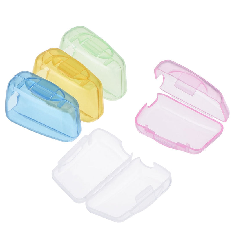 10 Pieces Travel Portable Toothbrush Head Covers Toothbrush Protective Case (Style A) - NewNest Australia