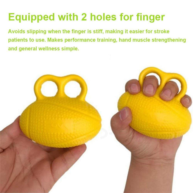 Finger Exerciser Ball, Finger Strengthener Training Silicone Squeeze Eggs, Hand Grip Strength Training, Forearm Wrist Stress Relief Ball, for Athletes Musicians Hand Strength Therapy Rehab Exerciser - NewNest Australia