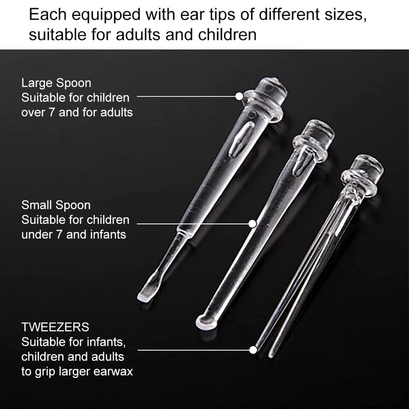 Ear Wax Remover, Led Earpick Ear Cleaner, 4 Pieces Ear Cleaning Tools, Ear Wax Remover Set, Led Ear Cleaning, Ear Cleaner Set, Ear Cleaner Remover, With Replacement Heads - NewNest Australia