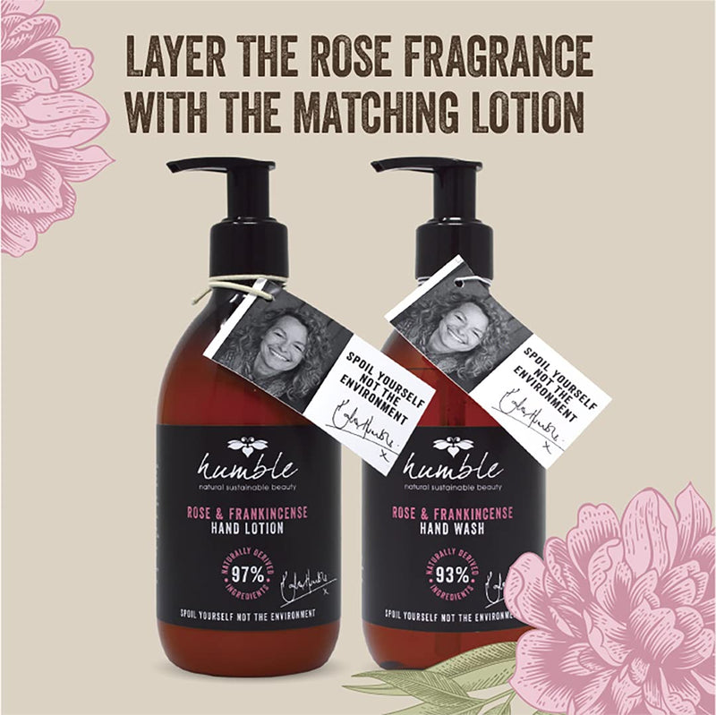 Humble Rose & Frankincense Hand Wash (285ml) - Kate Humble Products are Carefully Created so That You can Spoil Yourself Without Spoiling The Environment. Cruelty Free. - NewNest Australia