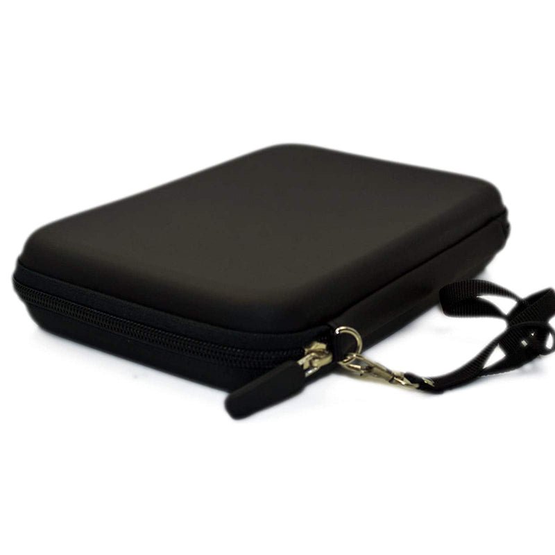 TEASTAR 7" Inch Hard Carrying Travel GPS Case Zipper Bag Pouch Cover GPS Protective for 6" - 7" GPS Navigation Garmin Nuvi 65LMT 2797lmt 2798LMT 2757LM 2789 Dezl 760lmt Tomtom Magellan Roadmate Black - NewNest Australia