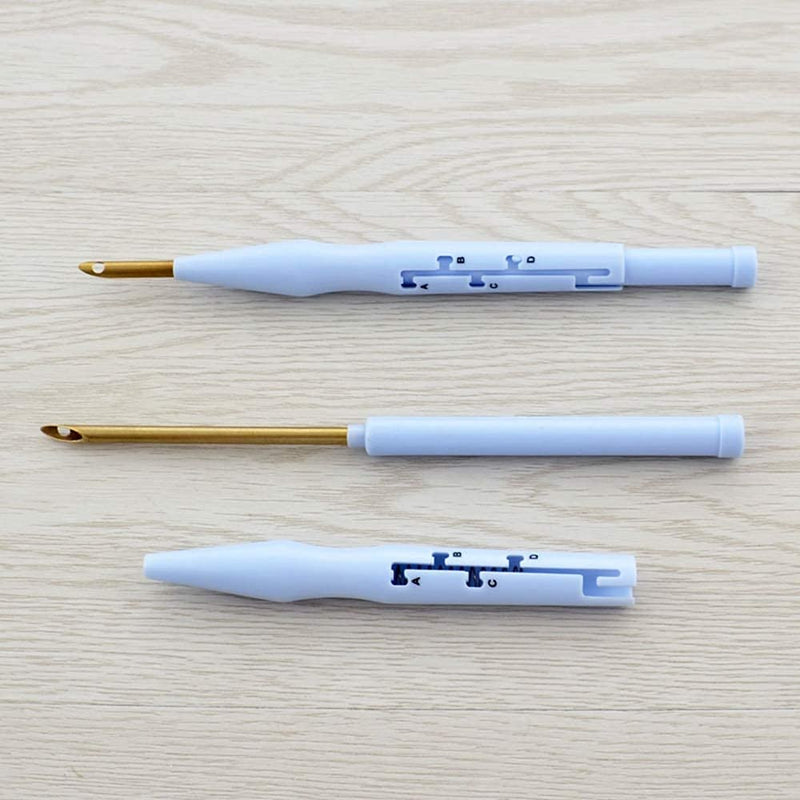 Punch Needle Adjustable Embroidery Punch Needle Pen Tool for Stitching Applique Embellishment - NewNest Australia