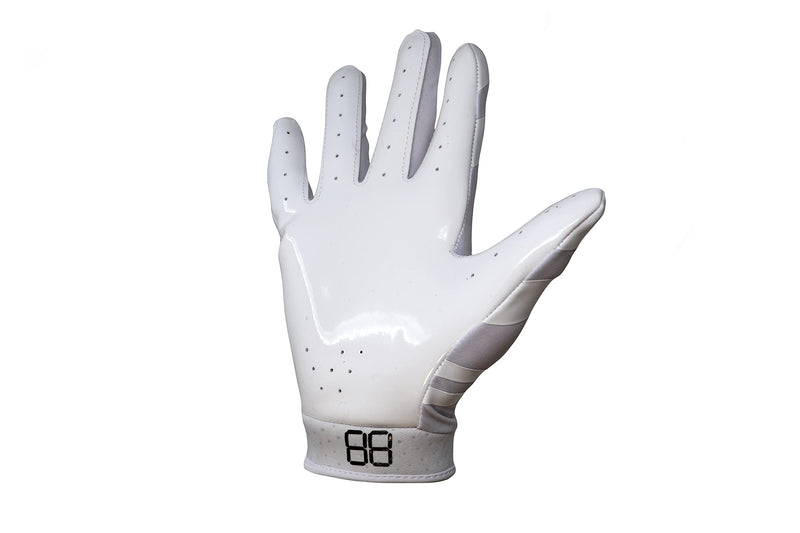 BARNETT FRG-03 White Pro Receiver American Football Gloves, RE, DB, RB Medium - NewNest Australia