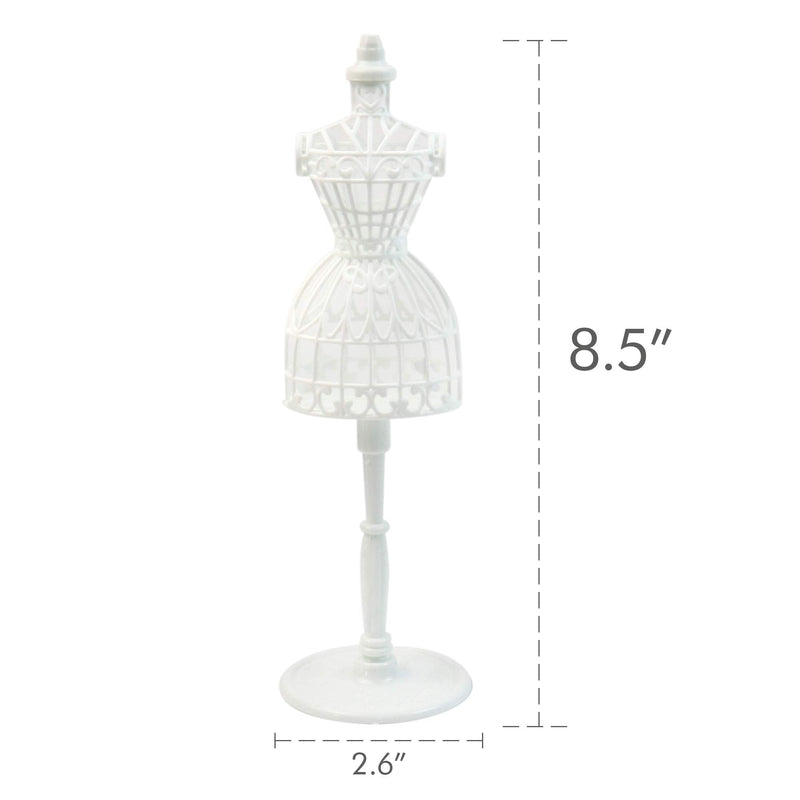 AUEAR, 5 Pack Dress Forms Cloth Gown Plastic Mannequin Display Support Holder Model Stand Accessories for Dresses - NewNest Australia