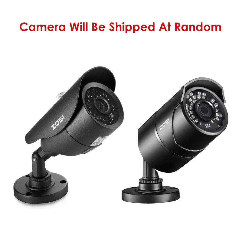 ZOSI 1080P HD 1920TVL Hybrid 4-in-1 TVI/CVI/AHD/960H CVBS CCTV Surveillance Weatherproof Bullet Security Camera 42PCS Infrared LEDs, 120ft IR Distance, For HD-TVI, AHD, CVI, and CVBS/960H analog DVR Black - NewNest Australia