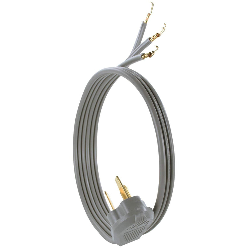 Certified Appliance Accessories 40-Amp Appliance Power Cord, 3 Prong Range Cord, 3 Wires with Open-End Connectors, 5 Feet, Copper Wire 5 Foot - NewNest Australia