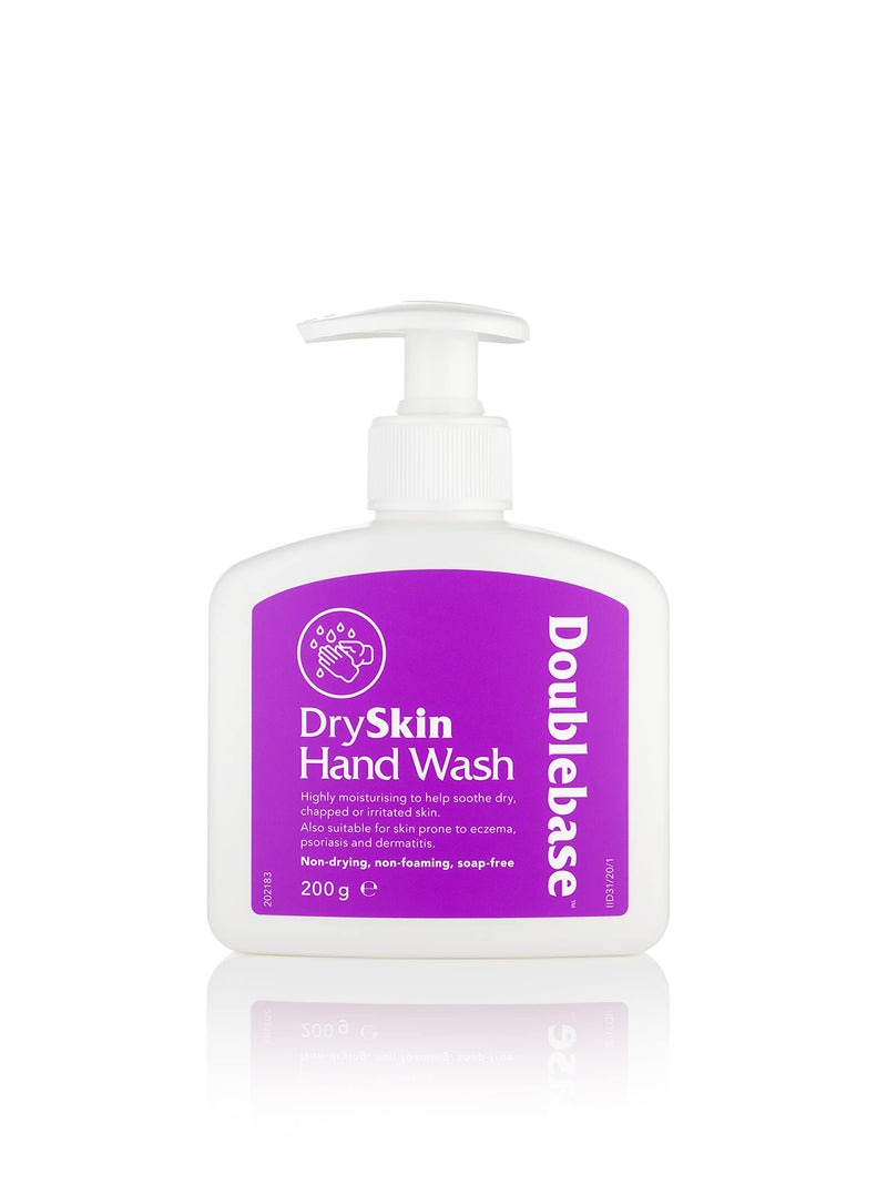 Doublebase Dry Skin Hand Wash, Moisturising, Non-Foaming & Non-Drying - Also Suitable for Skin Prone to Eczema, Psoriasis and Dermatitis, Free from Soap, SLS and Parabens, 200 g - NewNest Australia