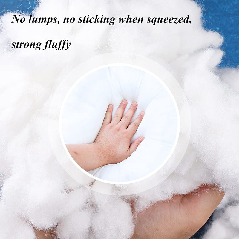 BUTUZE Polyester Fiber, Premium Fiber Fill, High Resilience Fill Fiber, Stuffing for Small Dolls Part Pillow Comforter DIY, 100g/3.5oz, Recyclable - NewNest Australia