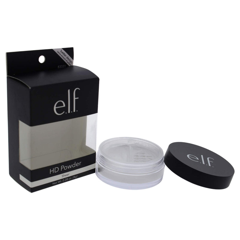 e.l.f. High Definition Powder, Loose Powder, Lightweight, Long Lasting, Creates Soft Focus Effect, Masks Fine Lines and Imperfections, Sheer, Radiant Finish 8g - NewNest Australia