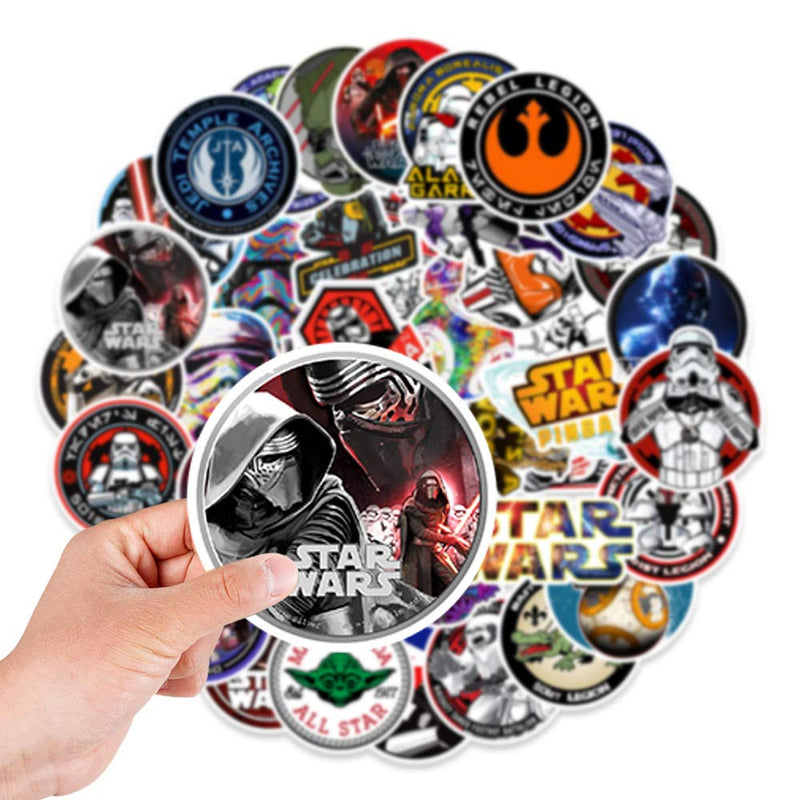 Popular Movie Stickers for Star War to Girls Adults Teens Boys|100 Pcs|Waterproof Vinyl Stickers for Laptop Car Luggage Phone Tablet Water Bottle Hydroflasks Bike,Funny Decals Pack(Star War-100Pcs) - NewNest Australia