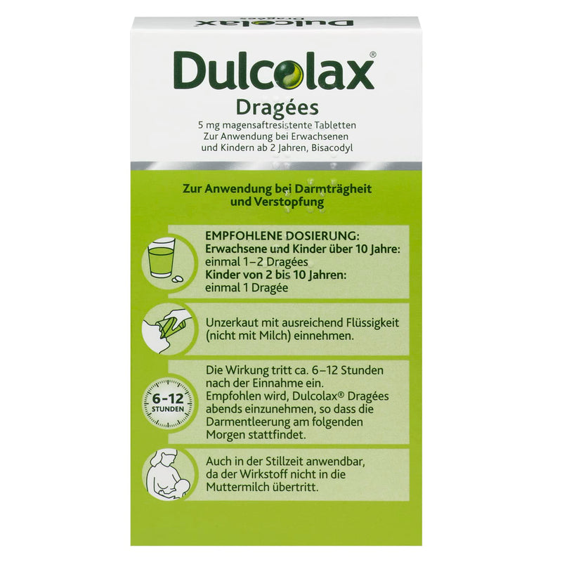 Dulcolax Dragées - Laxative for predictable relief from constipation - 40 pieces (pack of 1) - NewNest Australia