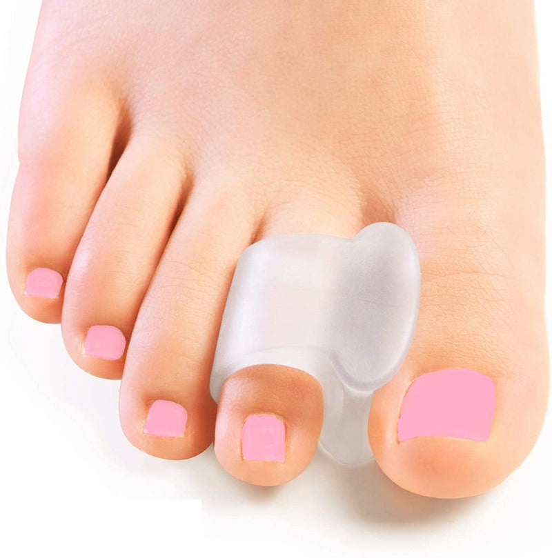 Gel Toe Separator, Small Toe Separator & Protector, 4 Pieces, New Material, Small Toe Valgus Corrector, For Overlapping Toes, Relief Small Toe Pressure And Pain. - NewNest Australia