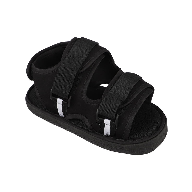 Cast Shoes Open Toe Post Op Shoes Fracture Foot Surgical Support Medical Walking Boot Surgery Recovery Plaster Shoes Foot Ankle Rehabilitation Shoes with Straps Surgery Recovery Pain Relief Shoes S - NewNest Australia
