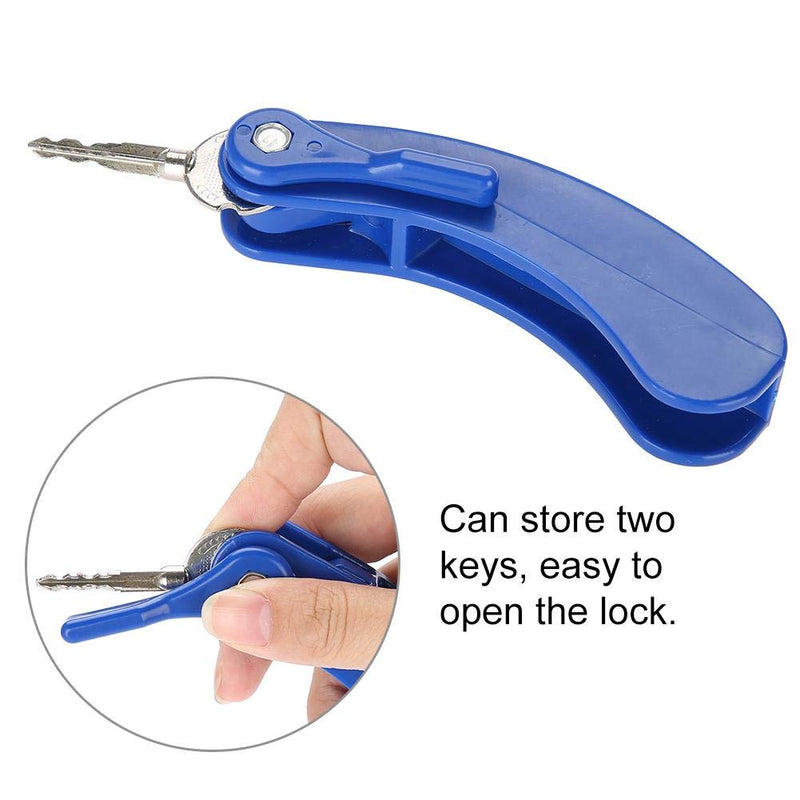 Key Turner Aid with Space for 2 Keys - Foldable Keys Aid Holder Daily Living Aid for Holding, Inserting, & Turning Keys - Key Grip Device for Elderly, Handicapped, & Disabled Individuals - NewNest Australia