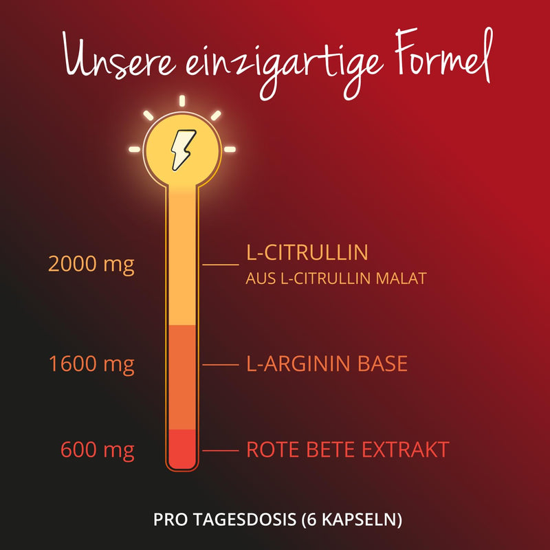 L-Citrulline Malate | High Dosage: 2000 Mg Citrulline | With L-Arginine Base + Beetroot | Fermentation | Pre Workout | Laboratory Tested | Vegan - No Additives | German Production By Vegavero - NewNest Australia