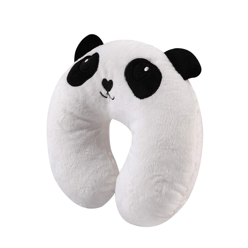 Cute Neck Travel Pillow for Kids, Support Kid's Head, Chin While Sleeping at Car Seat, Stroller, Airplane, Bus Travelling, Soft U Shaped Animal Neck Support Pillow for Toddlers, Panda - NewNest Australia