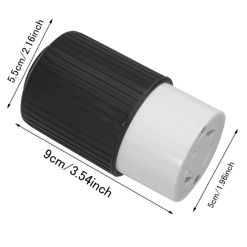 L14-30R 30 Amps 125/250V 4 Prong Generator Twist Locking Plug Connector Female Receptacle - NewNest Australia