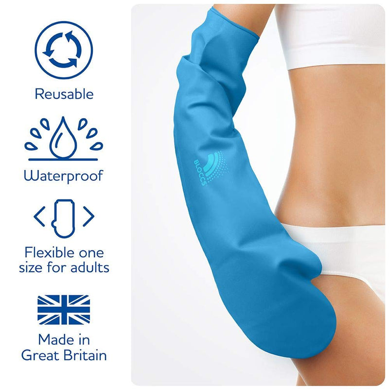 Bloccs - Long waterproof arm protector for casts, adults - NewNest Australia