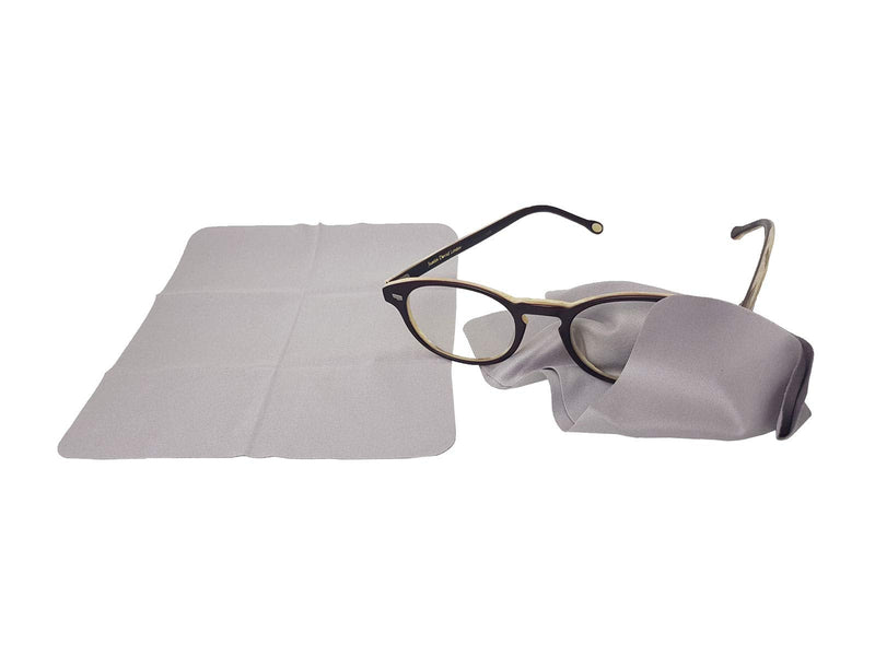 FOOGY anti-fog cloth glasses cleaning cloth made of gray microfibre, anti-fog cloth glasses, dry, nano technology for the anti-fog effect, NO anti-fog spray required - NewNest Australia