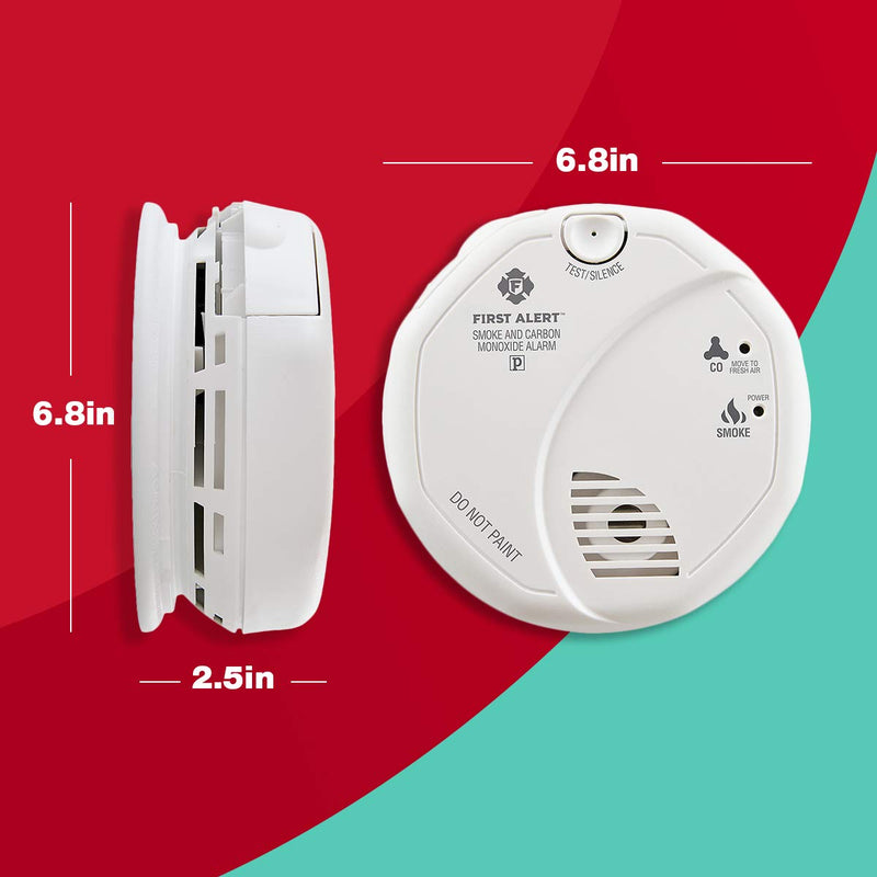 First Alert SCO5CN Combination Smoke and Carbon Monoxide Detector, Battery Operated 1 Pack - NewNest Australia