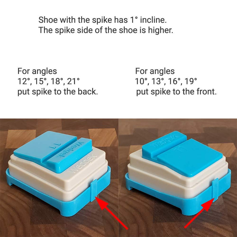 Wedgek LR5 Angle Guides 10 to 38 degrees for Sharpening Knives on Stone, Large - NewNest Australia