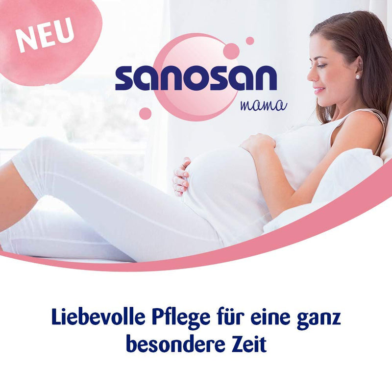 sanosan pregnancy cream clinically tested - prevents stretch marks and stretch marks - pregnancy care cream without paraffin oil, dyes, silicones and parabens (2x 200 ml) 2 pieces - NewNest Australia