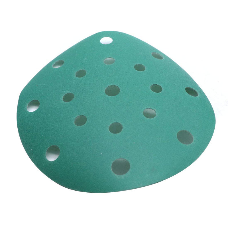 Sydien 50Pcs 6 Inch 17 Holes Green Film Sanding Discs 240 Grit Dustless Hook and Loop Sandpaper for Woodworking or Automotive - NewNest Australia