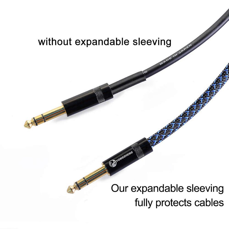 100ft - 1/4 inch PET Expandable Braided Sleeving – Blackblue – Alex Tech braided cable sleeve 1/4"-100ft - NewNest Australia