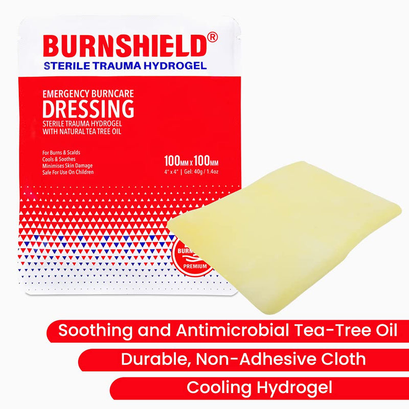 Burnshield 4" X 4" Burn Dressing, Sterile - 3 Count - NewNest Australia