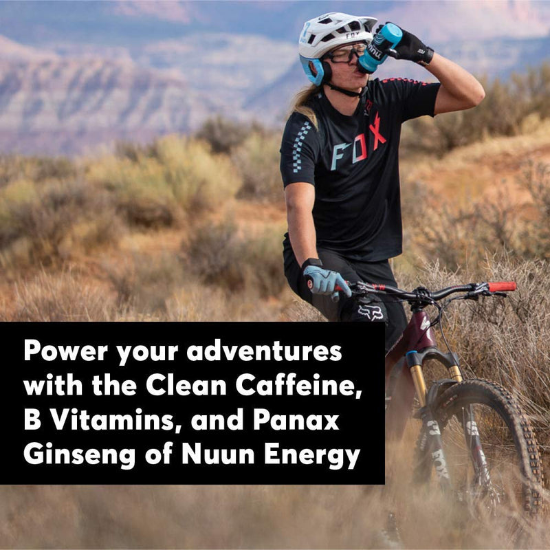 Nuun Energy: Caffeine, B Vitamins, Ginseng, Electrolyte Drink Tablets, Berry Blast, 80 Servings Box of 8 Tubes - NewNest Australia