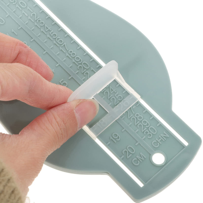 ROSENICE Baby Foot Measurement Children Foot Measurement Measuring Tool Shoes Size Measuring Gauge (Plain Blue) - NewNest Australia