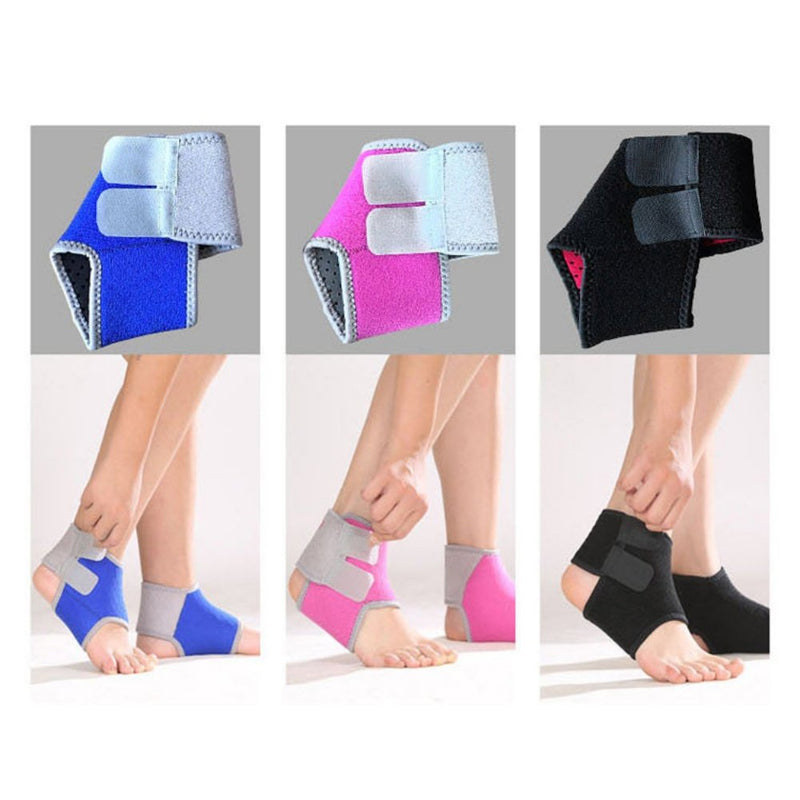 1 Pair Girls Boys Ankle Support Brace Compression Neoprene Ankle Strap Foot Wrap Protector for Strains Sprains Arthritis Ankle Tendon Pain Relief Recovery Exercises, Basketball,Ski, Cycling, Running Blue EU 30-35, recommend Kids UK 1-2.5 - NewNest Australia