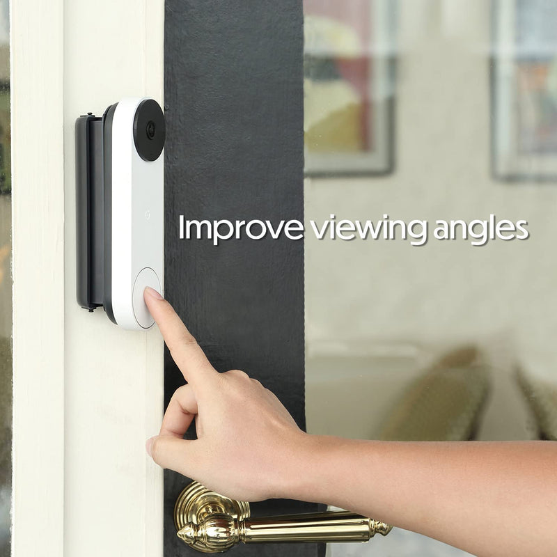 Wasserstein Horizontal Adjustable Mount for Google Nest Doorbell (battery) - Made for Google Nest - NewNest Australia