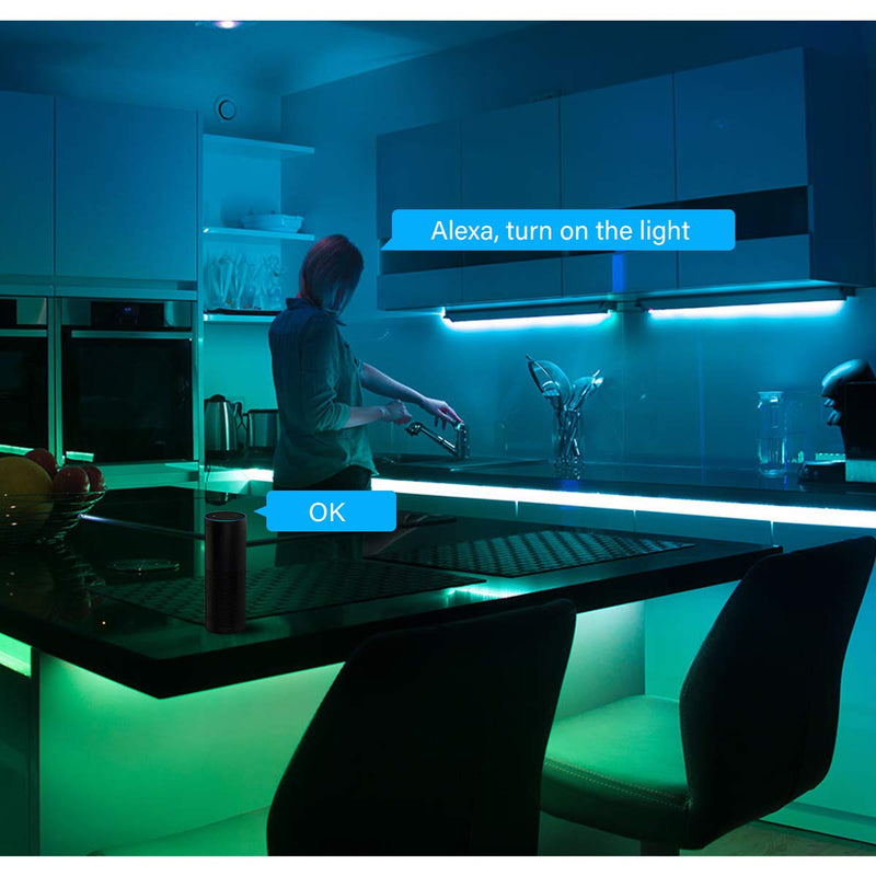 Daybetter Smart WiFi App Control Led Strip Lights Work with Alexa Google Assistant -16.4 feet 16.4 feet - NewNest Australia
