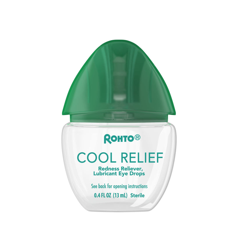 Rohto Cool The Original Cooling Redness Relief Eye Drops,0.4 Fl Oz (Pack of 3) - NewNest Australia