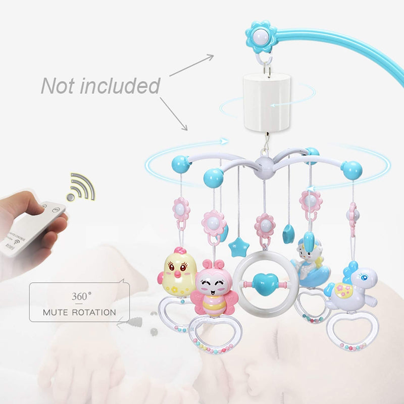 Fonmy Hanging Display Motor with Remote for Wind Spinner Ornament Hanging Decor Wind Chimes Baby Crib Mobile Battery Operated Motor-10 RPM Low Speed - NewNest Australia
