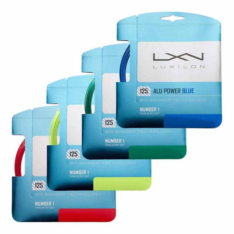 Luxilon Alu Power Tennis String Lime 125 Set - NewNest Australia