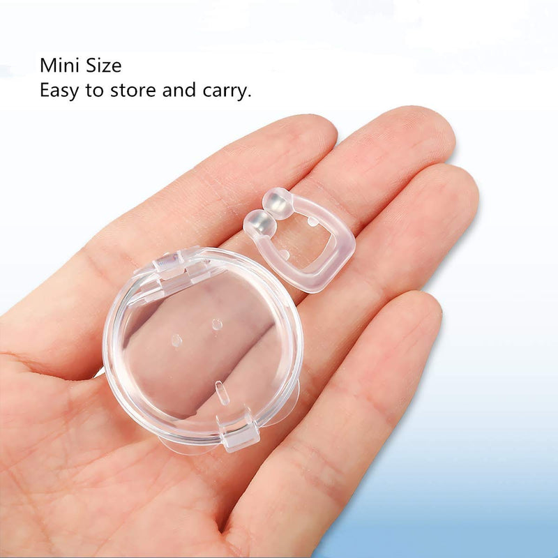 Mini Magnetic Nose Clip, Anti Snoring Solution, Snoring Aid, Snoring Apnea Stop Snoring Equipment, Natural Snoring Facilitates Instant Aid And Improves Breathing - NewNest Australia